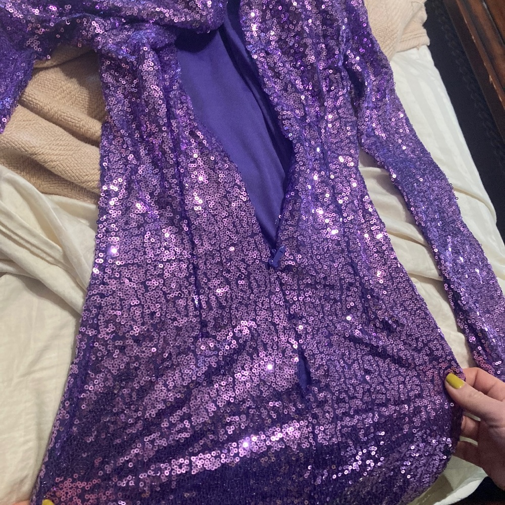 Fashion nova sequin mini dress